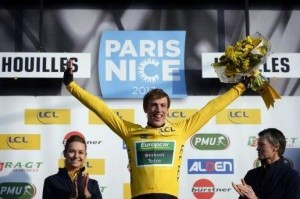 Capture Damien Gaudin, vainqueur du Prologue de Paris Nice