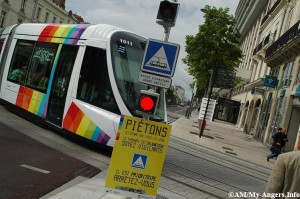 Le tramway à Angers