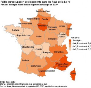 Dans les Pays de la Loire, 97 500 personnes vivent dans un logement suroccupé