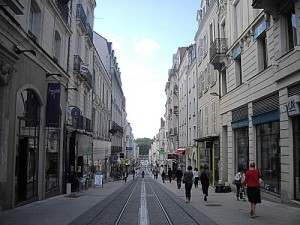 Credit AM - La rue de la Roe à Angers.