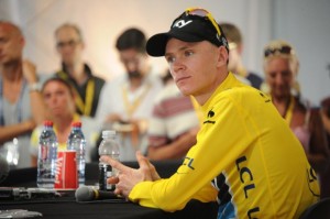 Froome en conférence de presse - ASO