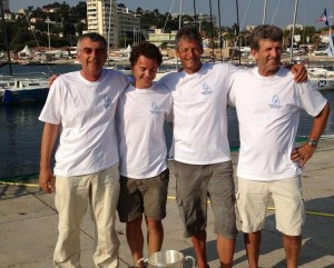 DR - NADAL Luc NDC Voile Angers BERGER Thierry CV Moselle CORCAUD Gilles NDC Voile Angers MOUSSELON Pierre NDC Voile Angers