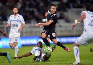 Archives AFP - Retour à la compétition réussi pour Alharbi El-Jadeyaoui, auteur de 30 belles minutes lors de la victoire d’Angers SCO à Dijon, ce vendredi.