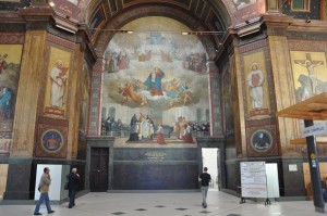 Credit Hopital et territoire - Les peintures de la chapelle du CHU d'Angers