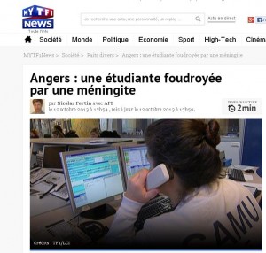 Quand TF1 crée la panique en confondant Angers et Agen.