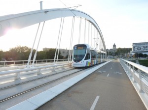 Le tramway à Angers