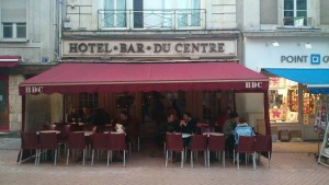 La bar du centre à Angers