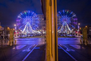 Crédit Ville d'Angers/Thierry Bonnet - La Grande roue installé place Lorraine à Angers