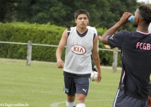 Credit CFA girondins / Rodrigo Castro à l'entrainement