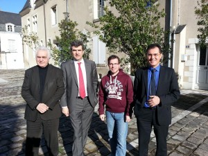 Laurent Gérault, Nicolas Cocuaud, Kassa Boubou et Alexis Lagarde