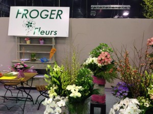 Le stand Froger Fleur au Salon du Végétal