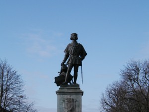 DR - la statue du Roi René à Angers