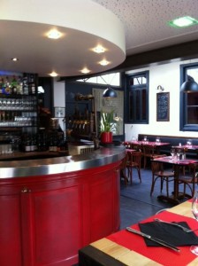 L'intérieur du Bistrot de l'Avenue à Angers