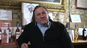 Gérard Depardieu (capture site Château de Tigne)