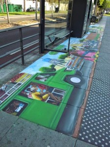 Credit Ville d'Angers - La fresque urbaine de l’artiste malien Drissa Konaté