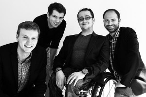 De gauche à droite : Arnaud LEMASSON, Jean-Marc MALECOT, Cédric GUILLEUX et Yves MAGUIN