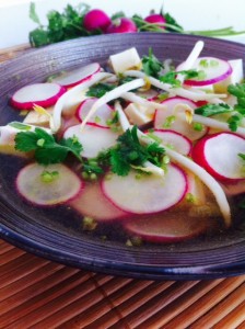 Soupe de Tofu et Radis