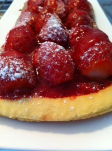 Tartellette de fraises pâte brisée