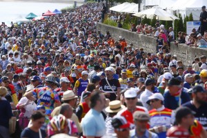 Credit Bertrand Bechard - En Amont de la Fête du vélo, plus de 3500 participants avaient pris le départ ce matin d'Anjou Vélo Vintage.