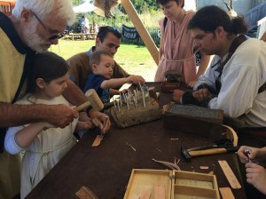 La Compagnie franche du Khatovar proposera des démonstrations et des initiations d'artisanat (c) Compagnie franche du Khatovar.