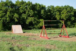 Quelques obstacles de la course Crazy Race