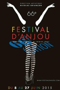 L'affiche du 66 ème festival d'Anjou 