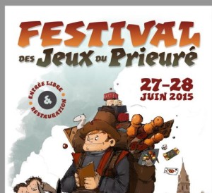 Le Festival des Jeux du Prieuré à Saint-Rémy-la-Varenne les 27 et 28 juin 2015.