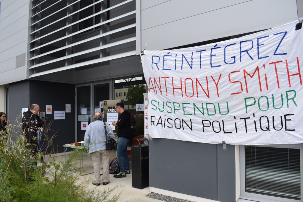 Rassemblement des agents de l'inspection du travail